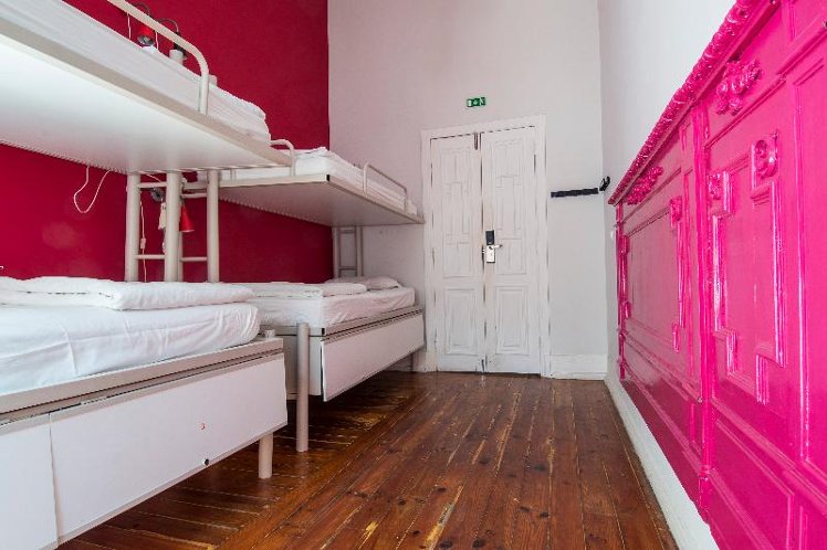 Bed in dormitory FEMALE ROOM Room