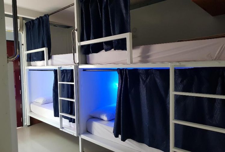 Bed in dormitory CAPACITY 8 Room