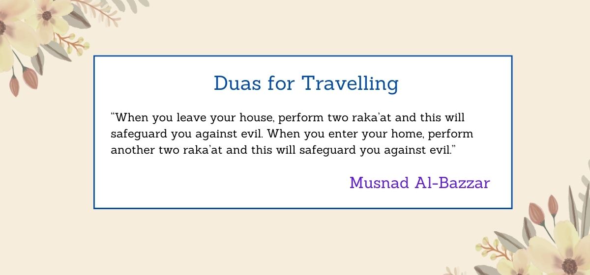 Duas for Travelling