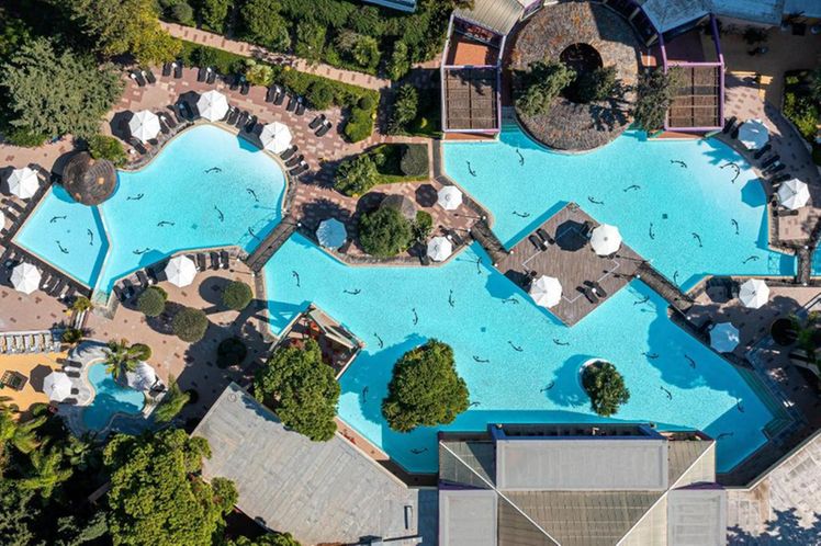 Swimming pool in Hotel Dionysos