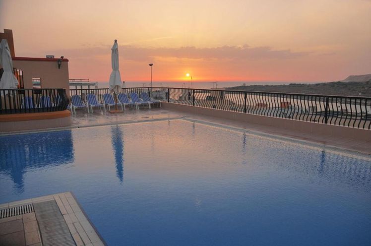 Indoor swimming pool in Soreda Hotel