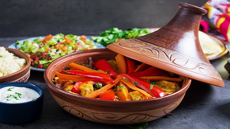 Famous Tagine Food in Morocco