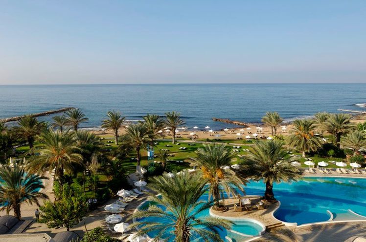 outdoor swimming pools in Athena Beach Hotel