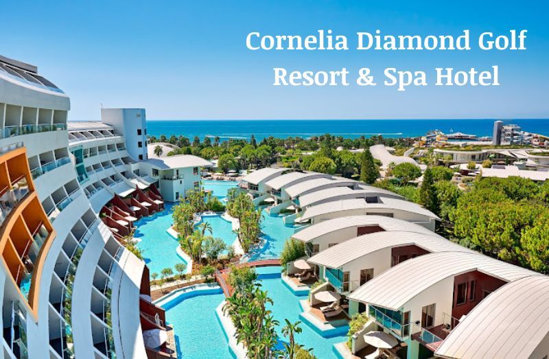 Cornelia Diamond Golf Resort & Spa hotel in Antalya with swim up rooms